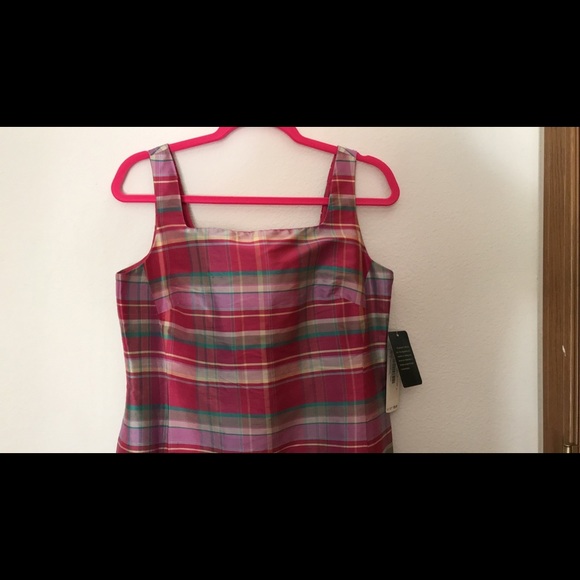 New vintage Ralph Lauren 100% silk dress - Picture 10 of 12